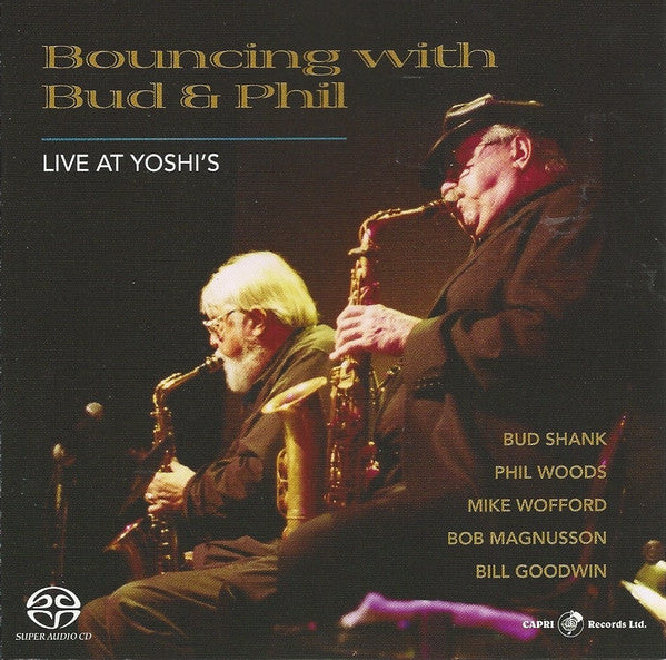 Bud Shank - Bouncing With Bud & Phil - Live at Yoshi's (SACD) | Near Mint (NM) Near Mint (NM)-