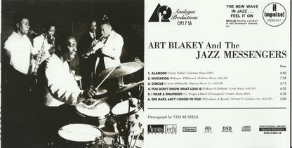 Art Blakey & The Jazz Messengers - Art Blakey!!!!! Jazz Messengers!!!!! (SACD) | Near Mint (NM) Excellent (EX)-