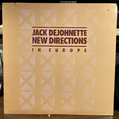 Jack DeJohnette - New Directions In Europe (VINYL) | Near Mint (NM) Near Mint (NM)-