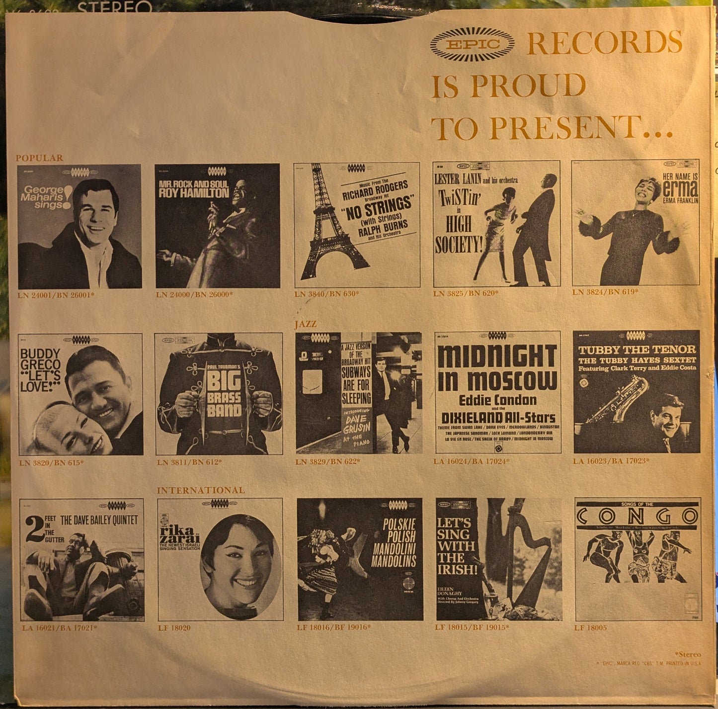 Kai Winding - Modern Country (VINYL) | Near Mint (NM) Near Mint (NM)-