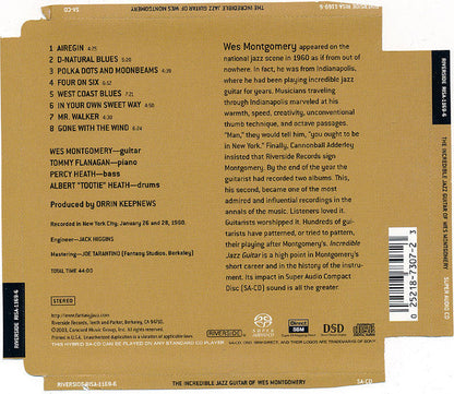 Wes Montgomery - The Incredible Jazz Guitar Of Wes Montgomery (SACD) | Near Mint (NM) Near Mint (NM)-