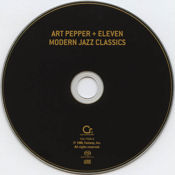 Art Pepper - Art Pepper + Eleven (Modern Jazz Classics)(SACD) | Near Mint (NM) Near Mint (NM)-