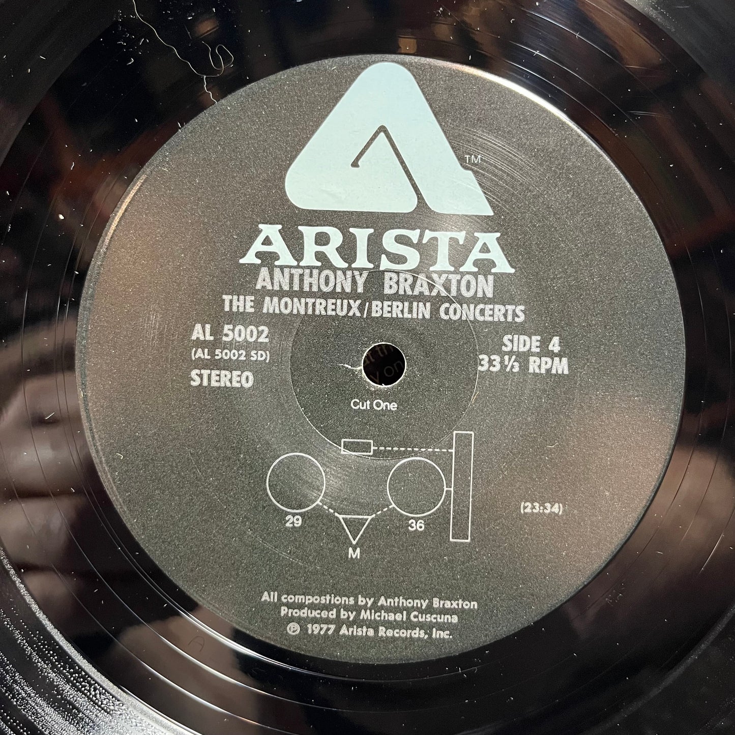 Anthony Braxton - The Montreux / Berlin Concerts (2xLP) | Near Mint (NM) Excellent+ (EX+)-