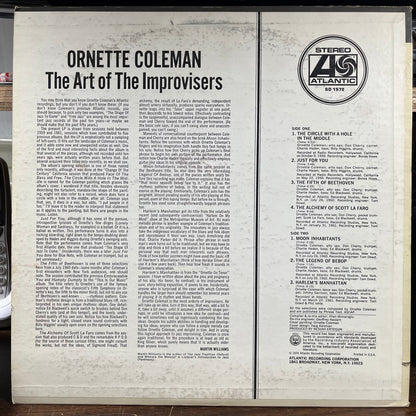 Ornette Coleman - The Art Of The Improvisers (LP) | Near Mint (NM) Excellent (EX)-
