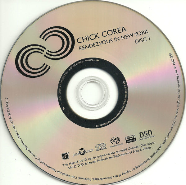 Chick Corea - Rendezvous In New York (SACD) | Near Mint (NM) Very Good Plus (VG+)-