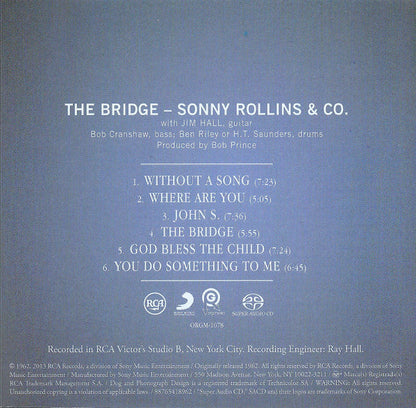 Sonny Rollins - The Bridge (SACD) | Near Mint (NM) Near Mint (NM)-
