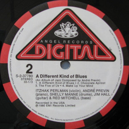 Itzhak Perlman - A Different Kind Of Blues (An Album Of Jazz Composed By André Previn) | Near Mint (NM) Near Mint (NM)-