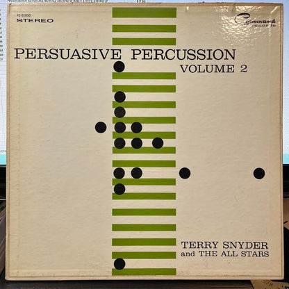 Terry Snyder And The All Stars - Persuasive Percussion Volume 2 (VINYL) | Near Mint (NM) Excellent (EX)-