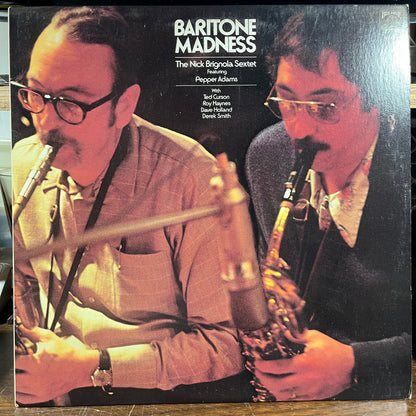 The Nick Brignola Sextet - Baritone Madness (LP) | Near Mint (NM) Near Mint- (NM-)-