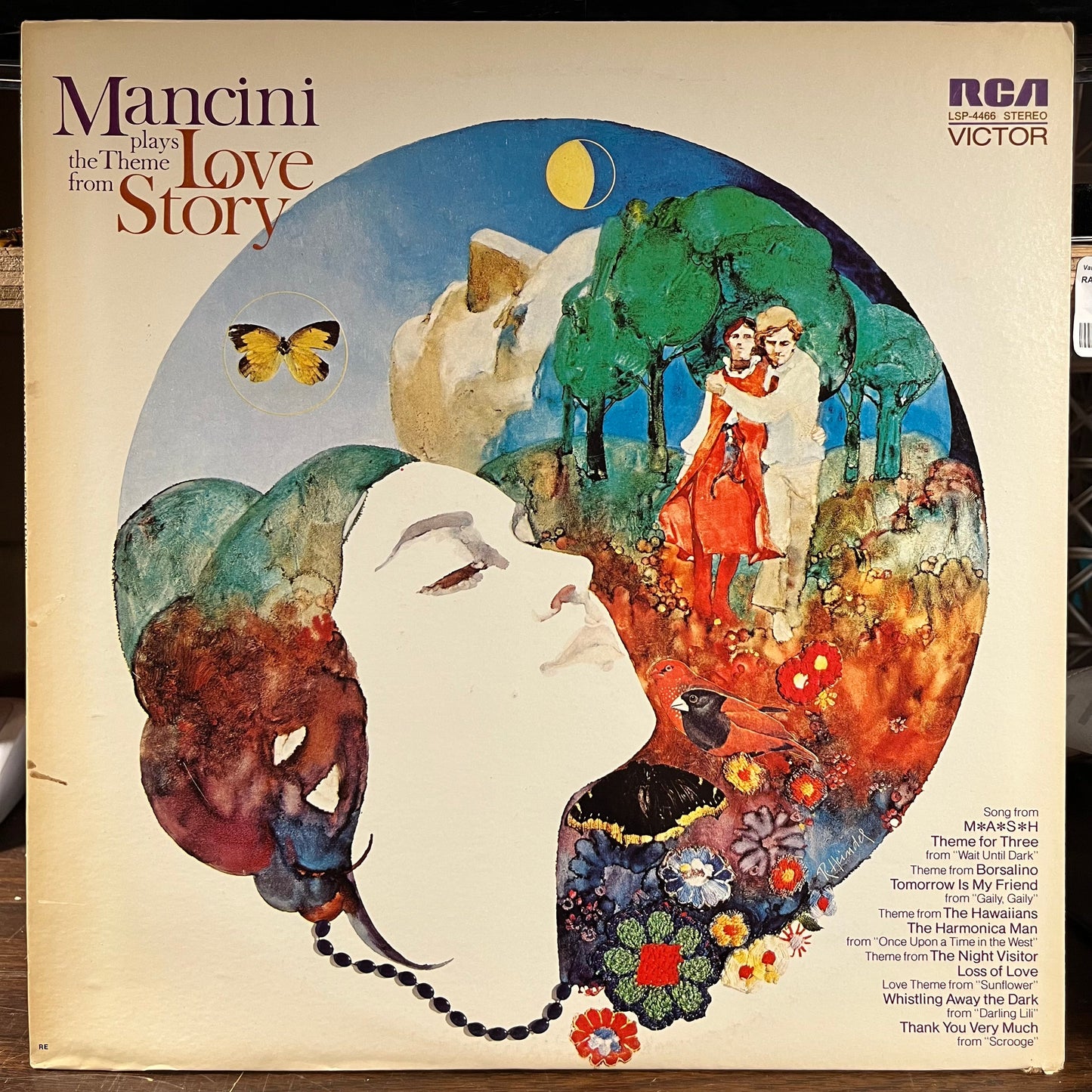 Henry Mancini - Mancini Plays The Theme From "Love Story" (VINYL) | Near Mint (NM) Excellent+ (EX+)-