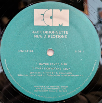 Jack DeJohnette - New Directions (VINYL) | Near Mint (NM) Near Mint (NM)-