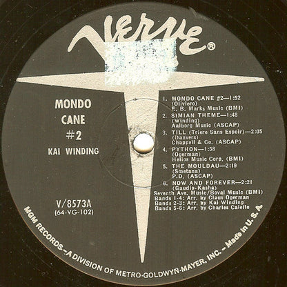 Kai Winding - Mondo Cane #2 | Near Mint (NM) Excellent (EX)-