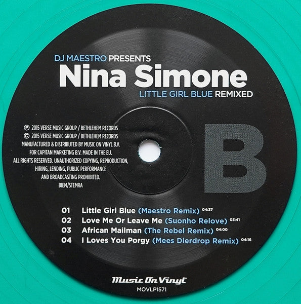 DJ Maestro - Little Girl Blue (Remixed) (2xVINYL) | Near Mint (NM) Near Mint (NM)-