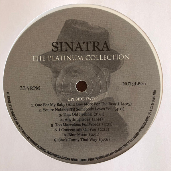 Frank Sinatra - The Platinum Collection (3xVINYL) | Near Mint (NM) Excellent (EX)-