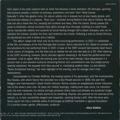 Sonny Rollins - Road Shows, Vol. 1 (CD) | Near Mint (NM) Near Mint (NM)-