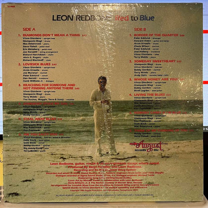 Leon Redbone - Red To Blue *SHRINK* | Near Mint (NM) Near Mint (NM)-