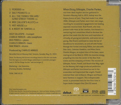 The Quintet - Jazz At Massey Hall (SACD) | Near Mint (NM) Near Mint (NM)-