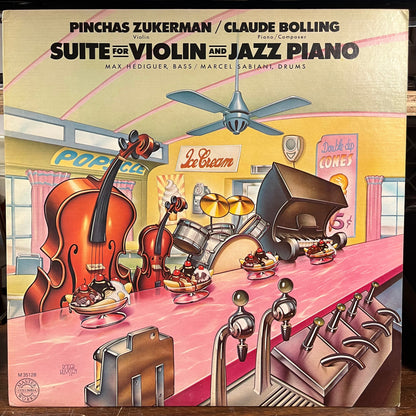 Pinchas Zukerman - Suite For Violin And Jazz Piano (LP) | Near Mint (NM) Near Mint (NM)-
