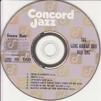 The Gene Harris Trio Plus One - The Gene Harris Trio Plus One (SACD) | Near Mint (NM) Near Mint (NM)-