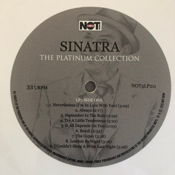 Frank Sinatra - The Platinum Collection (3xVINYL) | Near Mint (NM) Excellent (EX)-