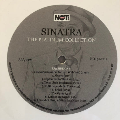 Frank Sinatra - The Platinum Collection (3xVINYL) | Near Mint (NM) Excellent (EX)-