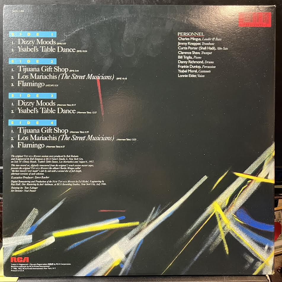 Charles Mingus - New Tijuana Moods (2xVINYL) | Near Mint (NM) Near Mint (NM)-