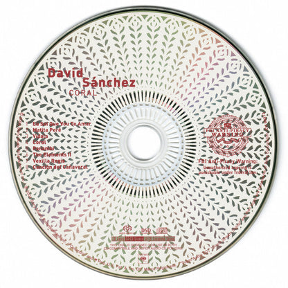 David Sanchez - Coral (SACD) | Near Mint (NM) Near Mint (NM)-