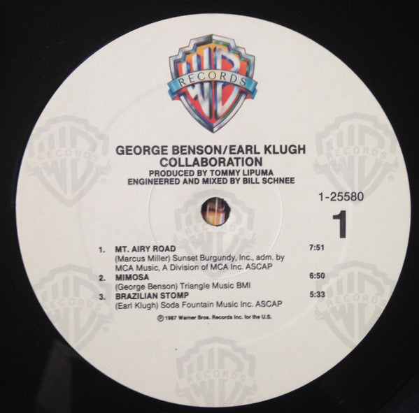 George Benson - Collaboration (VINYL) | Near Mint (NM) Near Mint (NM)-