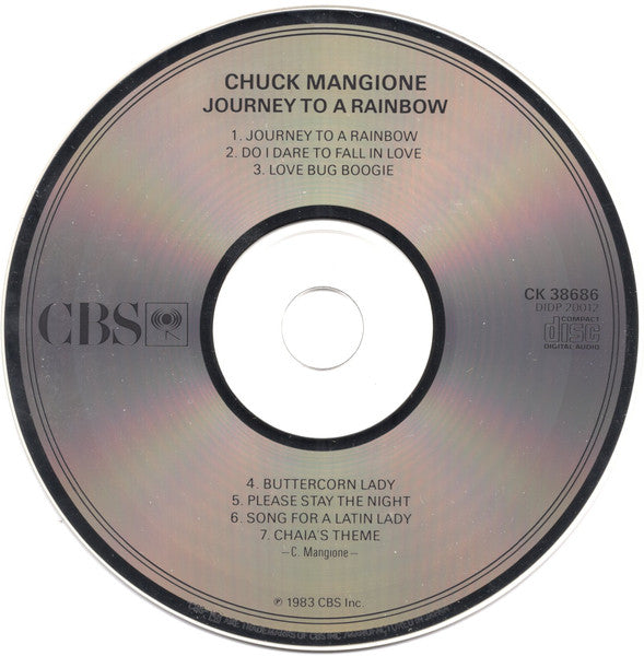 Chuck Mangione - Journey To A Rainbow (CD) | Near Mint (NM) Near Mint (NM)-