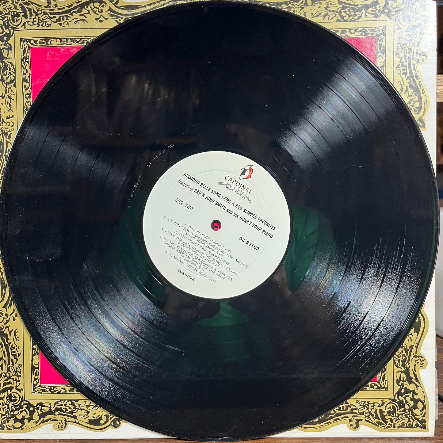 CAP'N JOHN SMITH - *SIGNED* Diamond Belle Songs Gems & Red Slipper Favorites (VINYL) | Near Mint (NM or M-)-