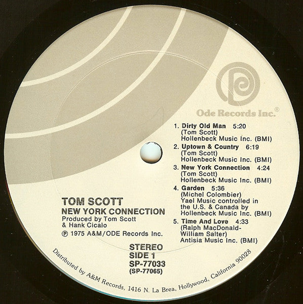 Tom Scott - New York Connection | Near Mint (NM) Near Mint (NM)-