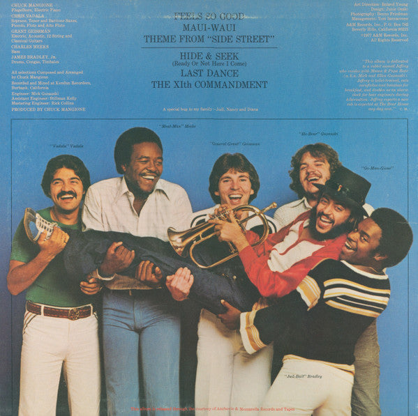 Chuck Mangione - Feels So Good (VINYL) | Near Mint (NM) Excellent (EX)-