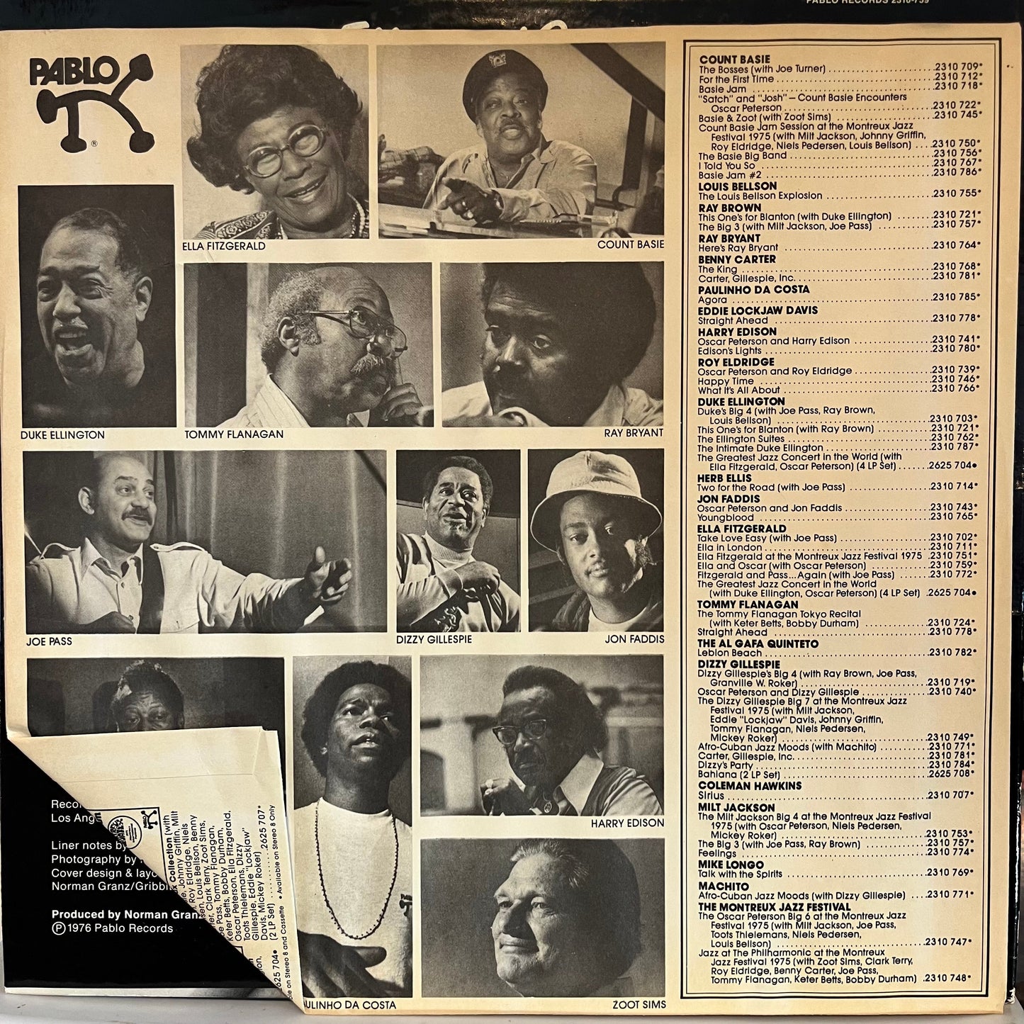 Ella Fitzgerald - Ella And Oscar *INDIANAPOLIS* | Near Mint (NM) Near Mint (NM)-