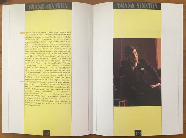 Frank Sinatra - The Capitol Years (20xVINYL BOX) | Near Mint (NM or M-) Very Good (VG)-
