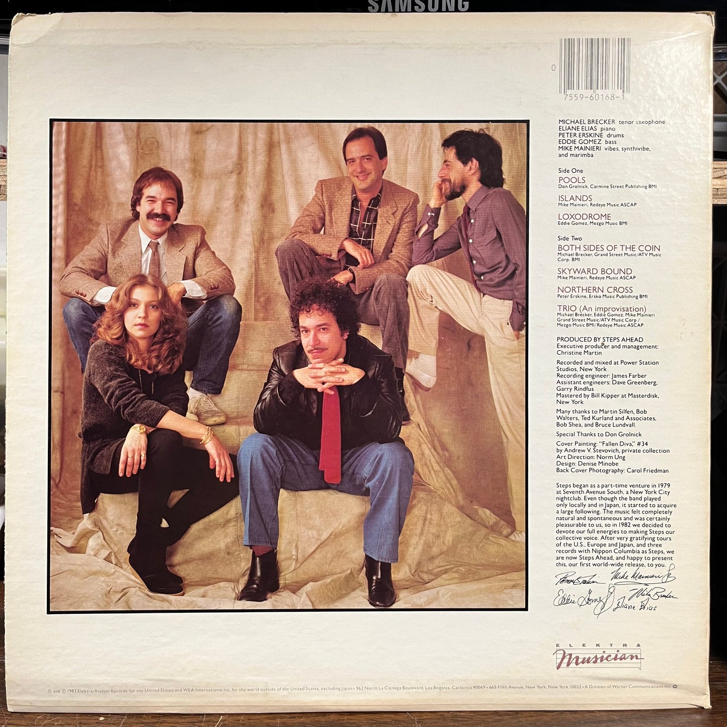 Steps Ahead - Steps Ahead (LP) | Near Mint (NM) Excellent+ (EX+)-