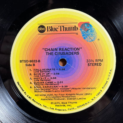 The Crusaders - Chain Reaction (VINYL) | Near Mint (NM) Excellent+ (EX+)-