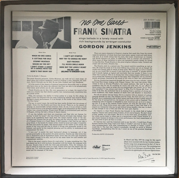 Frank Sinatra - The Capitol Years (20xVINYL BOX) | Near Mint (NM or M-) Very Good (VG)-