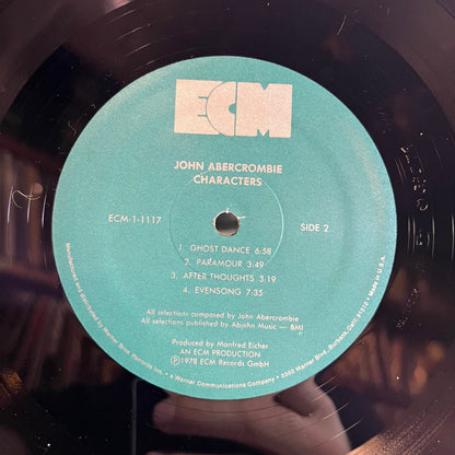 John Abercrombie - Characters (VINYL) | Near Mint (NM) Near Mint (NM)-