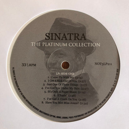 Frank Sinatra - The Platinum Collection (3xVINYL) | Near Mint (NM) Excellent (EX)-