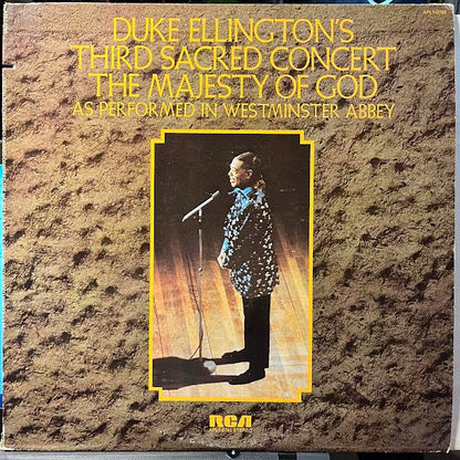 Duke Ellington And His Orchestra - Duke Ellington's Third Sacred Concert, The Majesty Of God, As Performed In Westminster Abbey (VINYL) | Near Mint (NM) Excellent+ (EX+)-