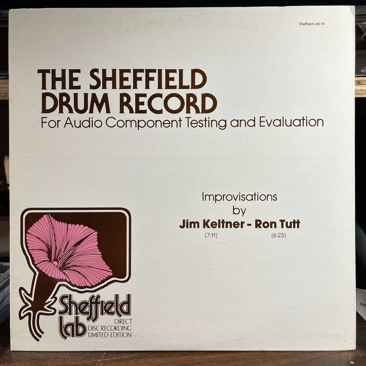 Jim Keltner - The Sheffield Drum Record (VINYL) | Near Mint (NM) Near Mint (NM)-