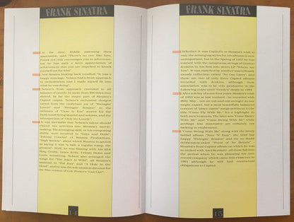 Frank Sinatra - The Capitol Years (20xVINYL BOX) | Near Mint (NM or M-) Very Good (VG)-