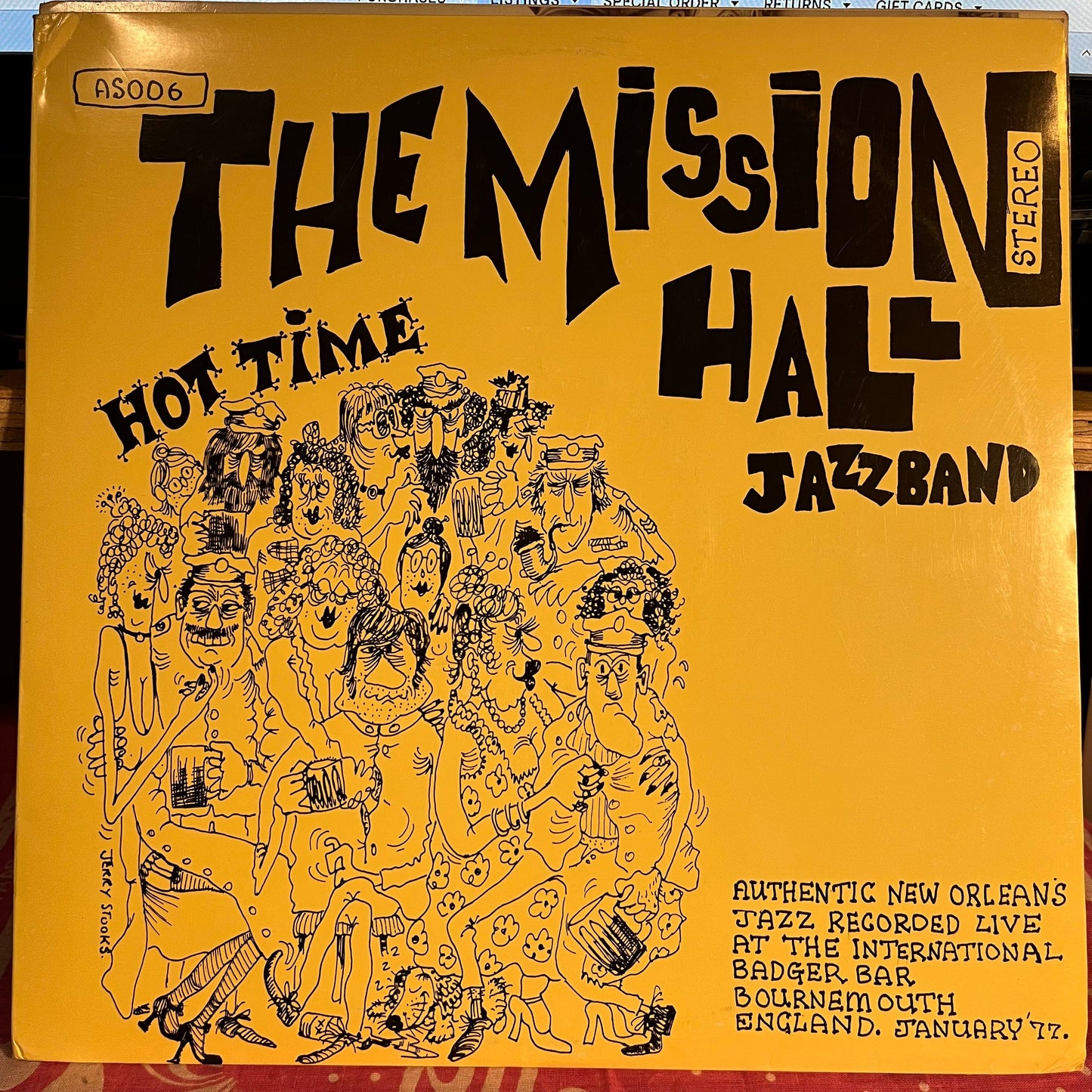 The Mission Hall Jazz Band - Hot Time | Near Mint (NM) Near Mint (NM)-
