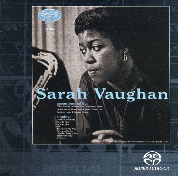Sarah Vaughan - Sarah Vaughan (SACD) | Near Mint (NM) Near Mint (NM)-