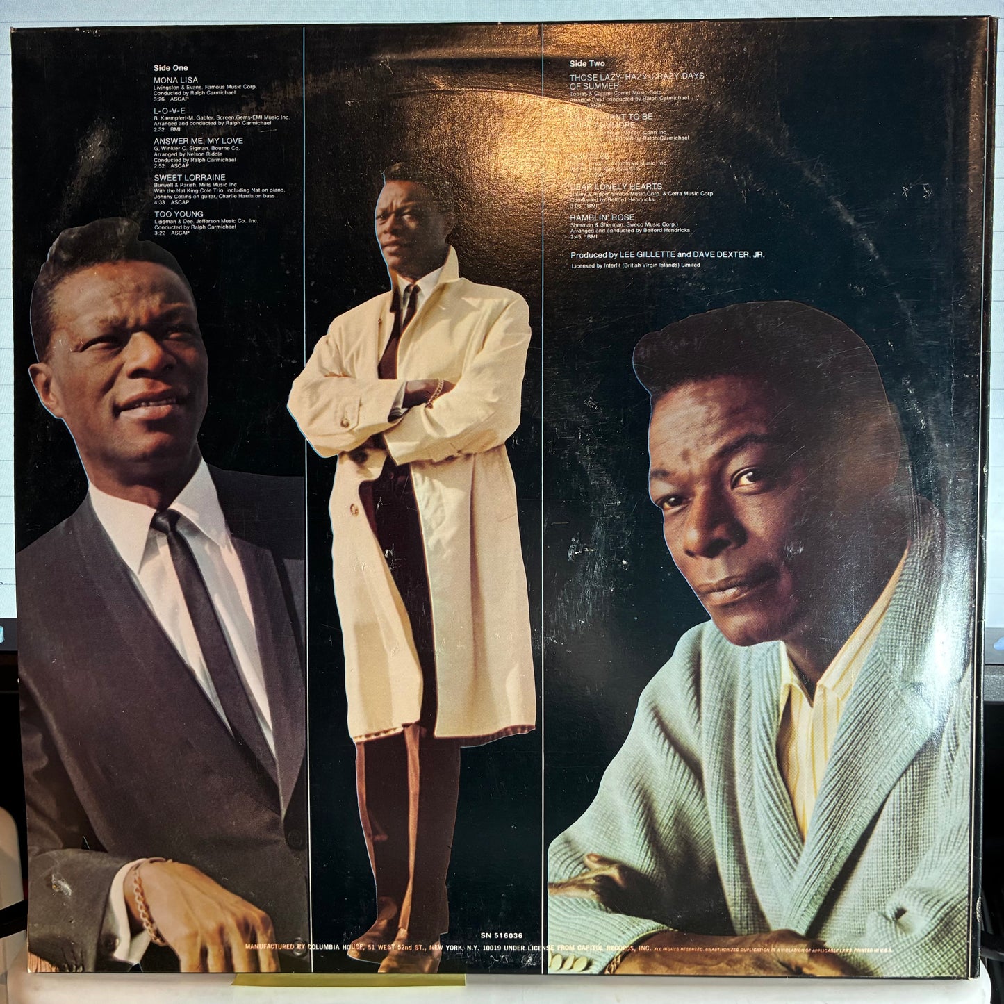Nat King Cole - The Best Of (VINYL) | Near Mint (NM or M-) Very Good Plus (VG+)-