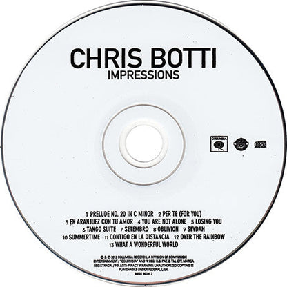 Chris Botti - Impressions (CD) | Near Mint (NM) Near Mint (NM)-