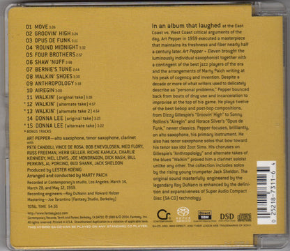 Art Pepper - Art Pepper + Eleven (Modern Jazz Classics)(SACD) | Near Mint (NM) Near Mint (NM)-
