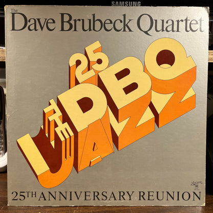 The Dave Brubeck Quartet - 25th Anniversary Reunion (VINYL) | Near Mint (NM) Excellent (EX)-