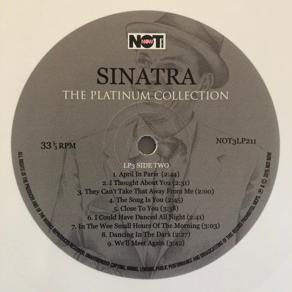 Frank Sinatra - The Platinum Collection (3xVINYL) | Near Mint (NM) Excellent (EX)-