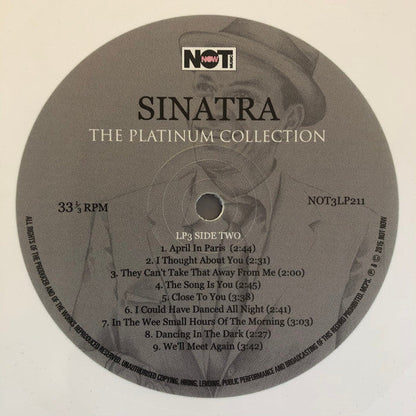 Frank Sinatra - The Platinum Collection (3xVINYL) | Near Mint (NM) Excellent (EX)-